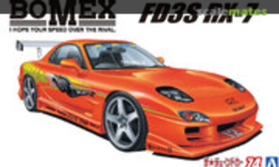 1:24 BOMEX FD3S RX-7 '99 (Aoshima 063996)