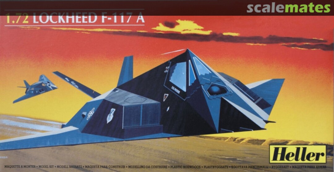 Boxart Lockheed F-117 A 80347 Heller