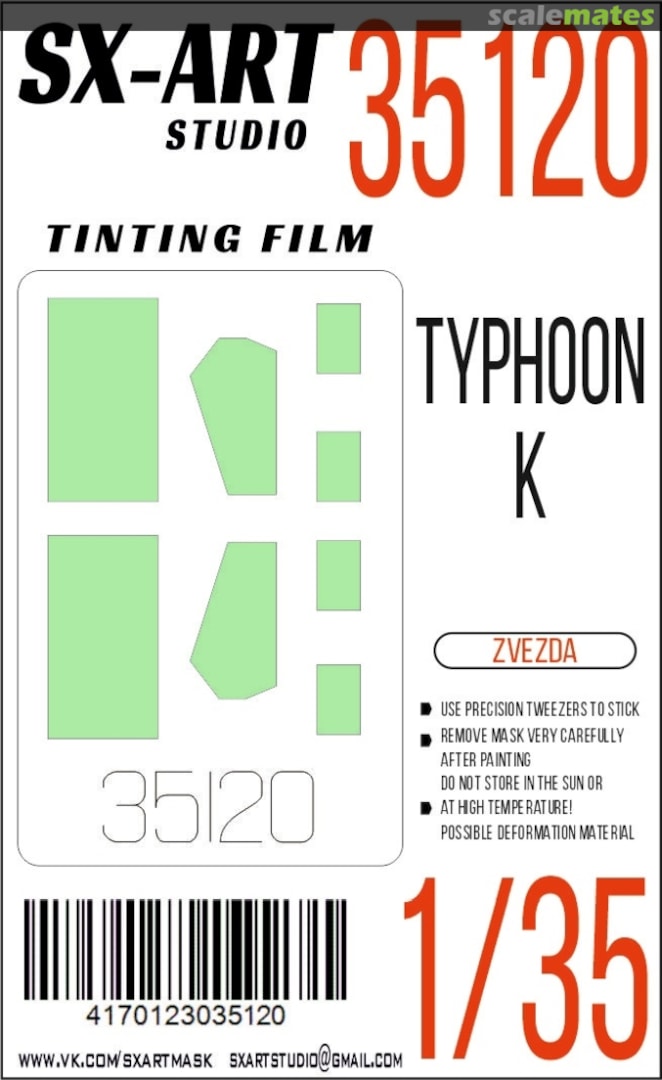 Boxart Typhoon-K tinting film 35120 SX-Art