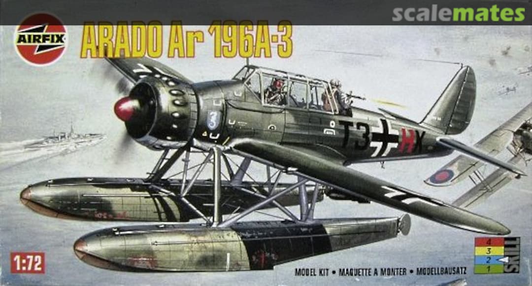 Boxart Arado Ar 196A-3 02019 Airfix