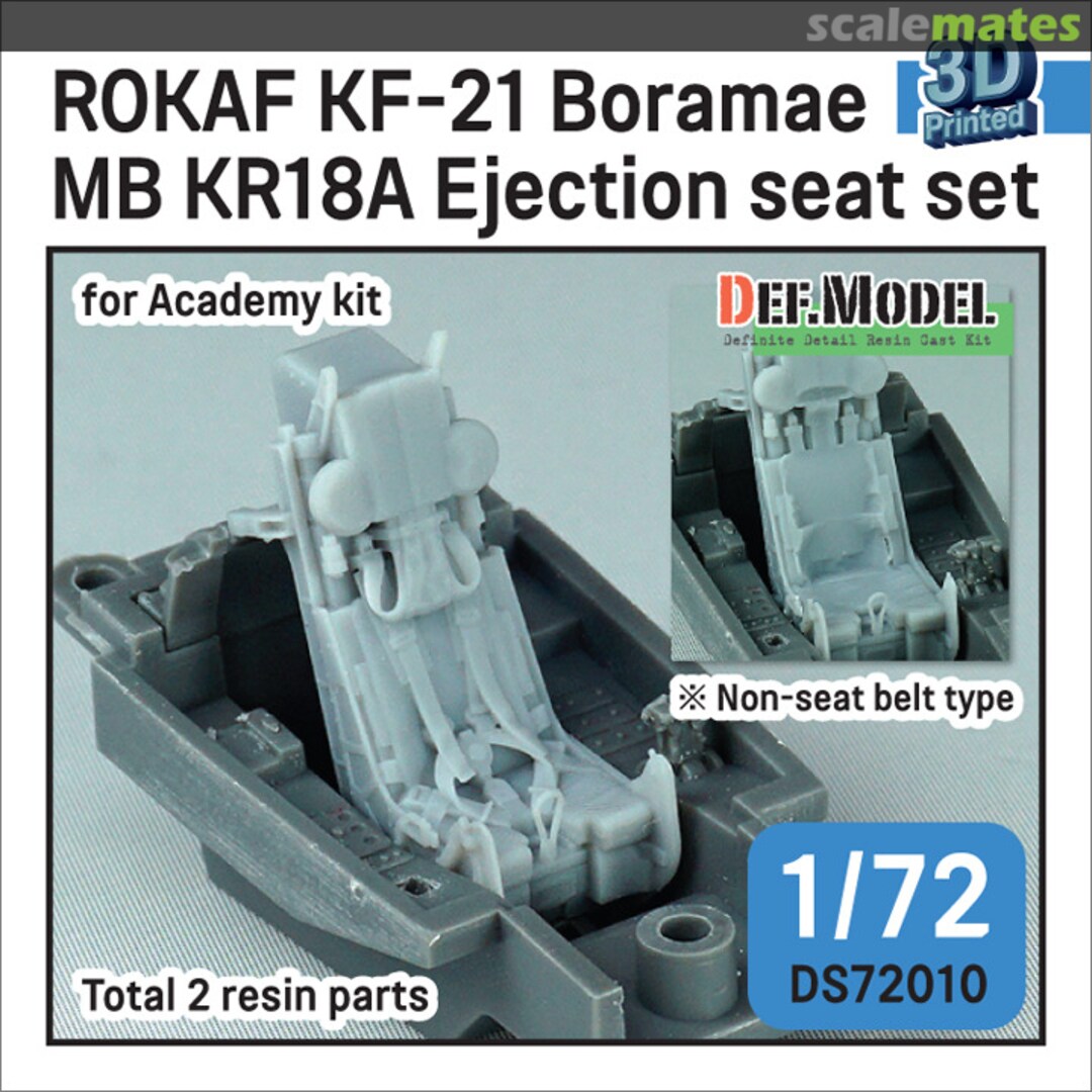 Boxart ROKAF KF-21 Boramae MB KR18A Ejection seat set DS72010 Def.Model