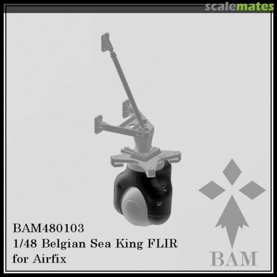 Boxart Belgian Sea King FLIR BAM480103 BAM Models