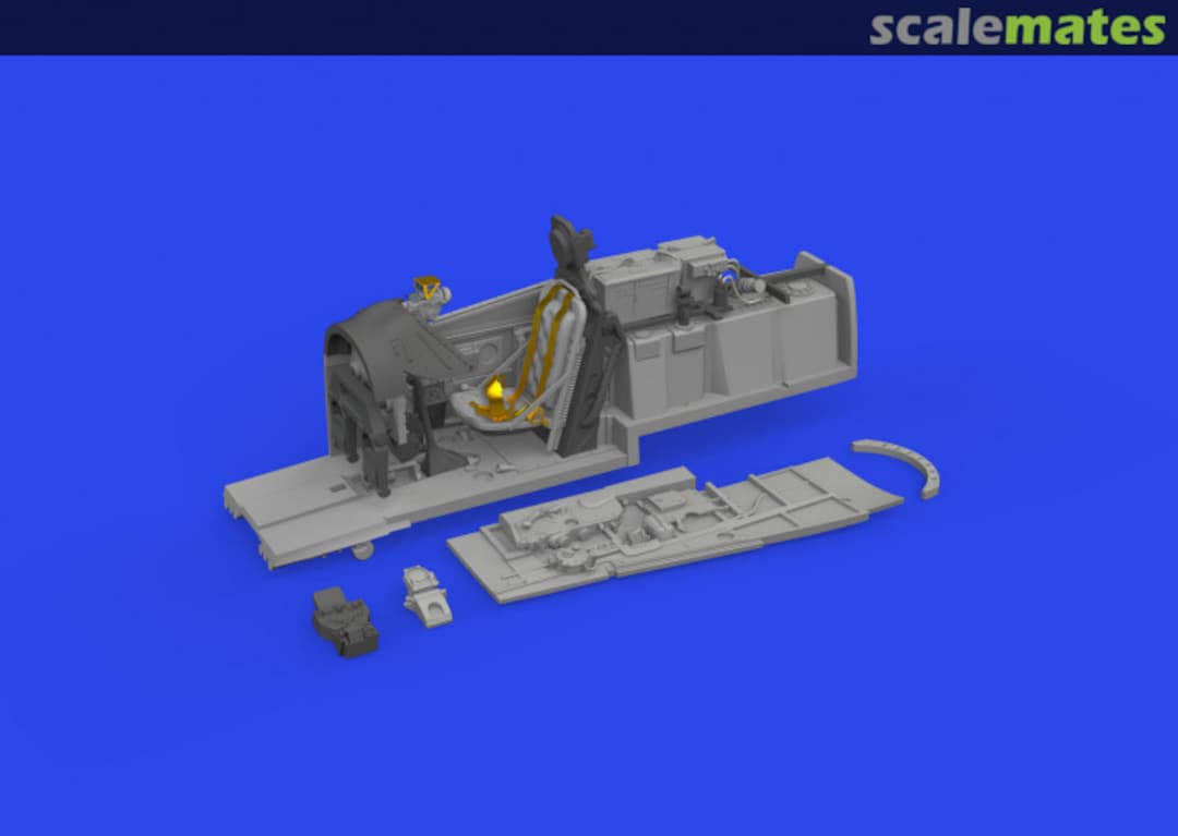 Boxart P-51D-10 Cockpit PRINT 672364 Eduard