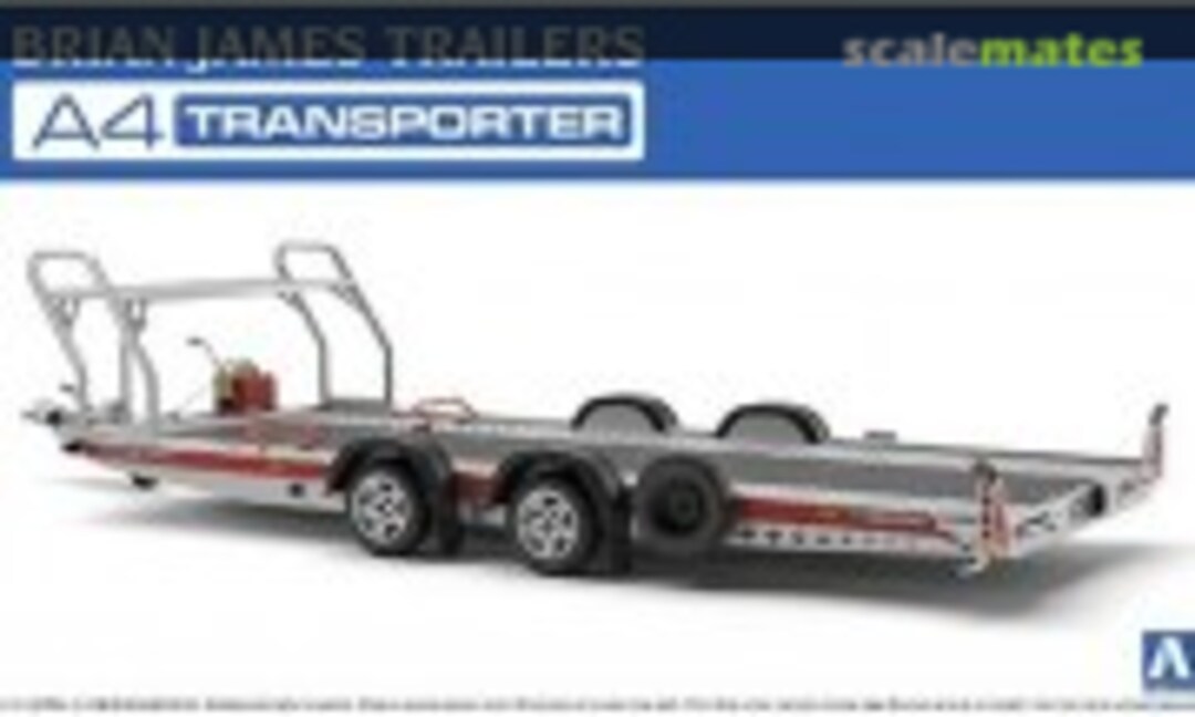 1:24 Brian James Trailers A4 Transporter (Aoshima 05260)