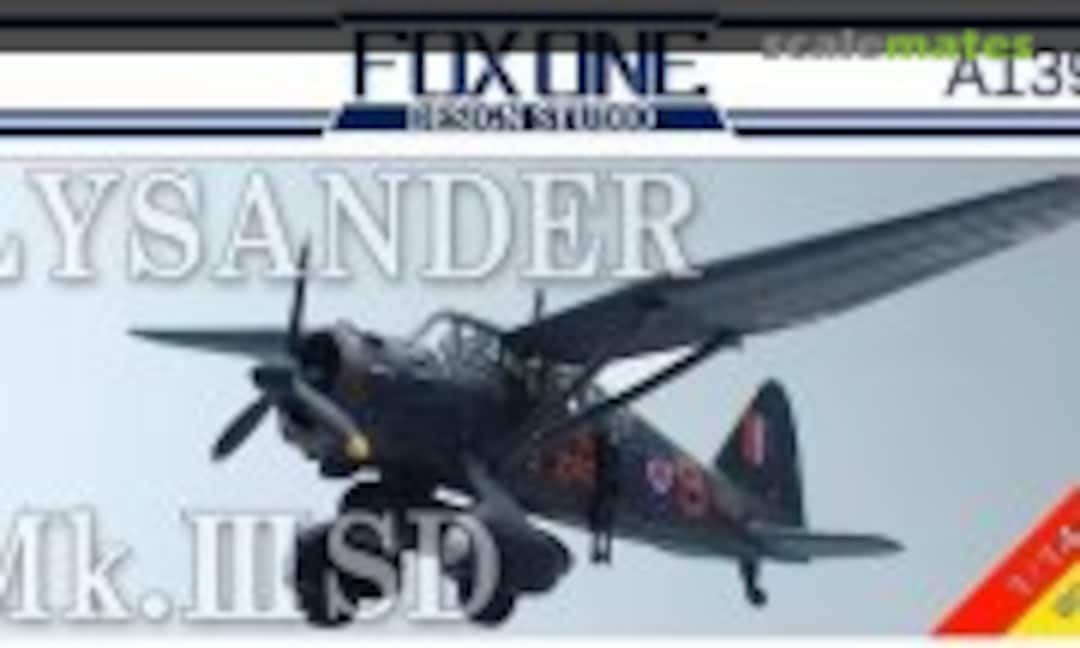 1:144 Westland Lysander Mk-III SD (FoxOne Design Studio A139)