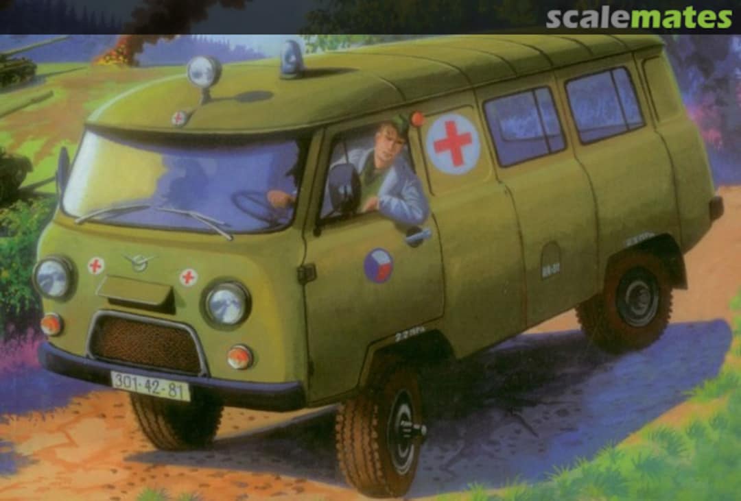 Boxart UAZ-452 Ambulance 989 Bilek