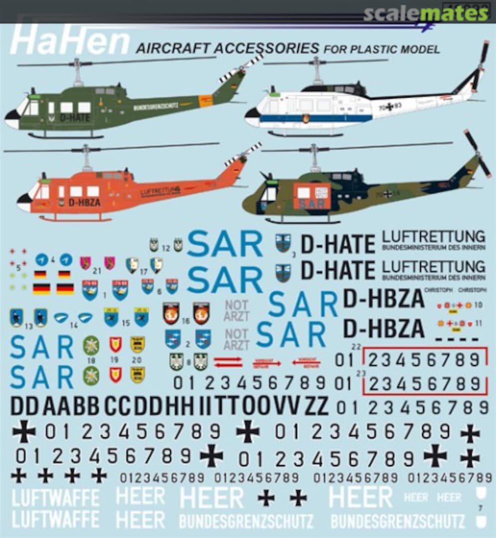 Boxart Bell UH-1D 48033 HaHen