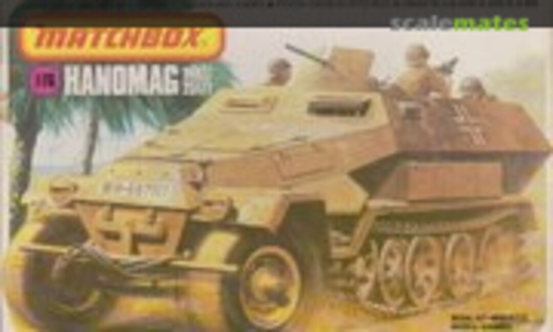 1:76 Hanomag Sd.Kfz. 251/1 (Matchbox PK-83)