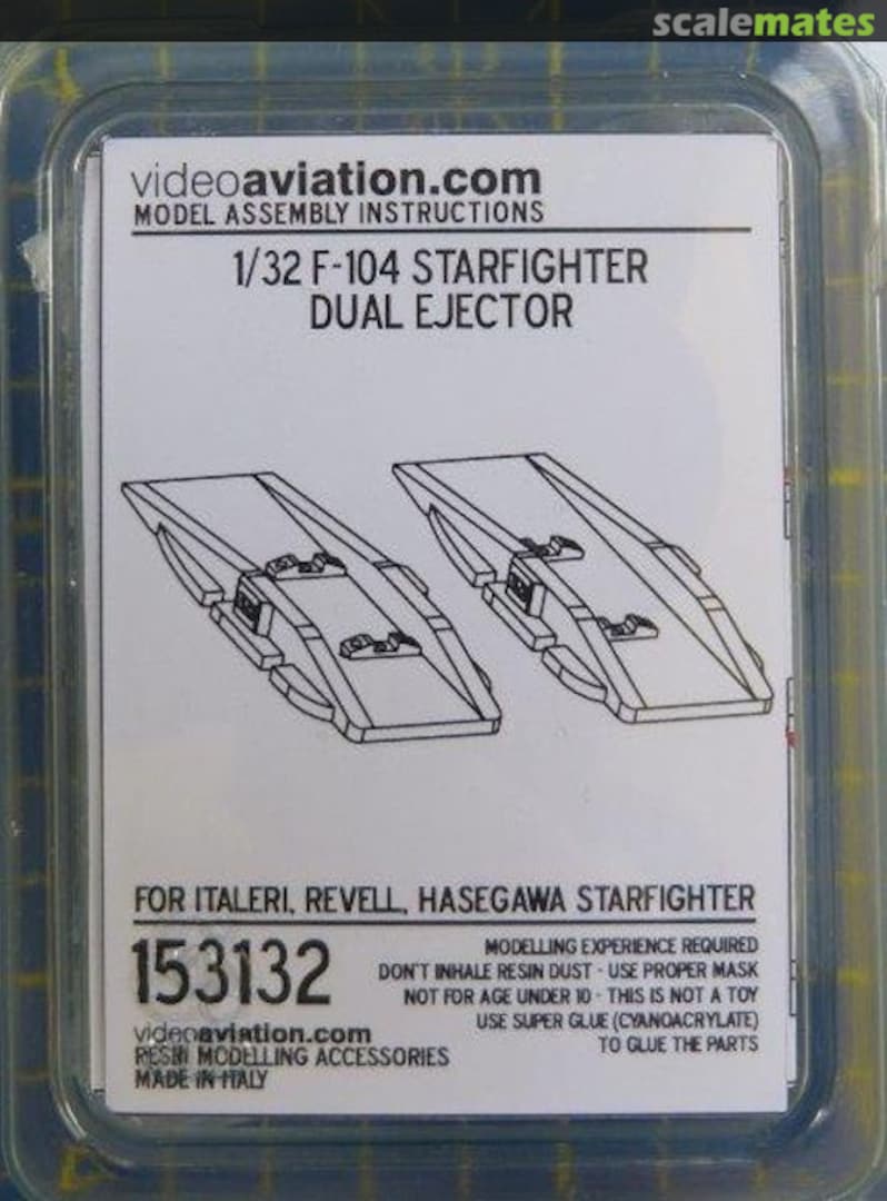 Boxart F-104 Dual Ejector 153132 Videoaviation.com