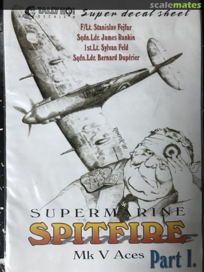 Boxart Supermarine Spitfire Mk V Aces 72023 Tally Ho! (CZ)