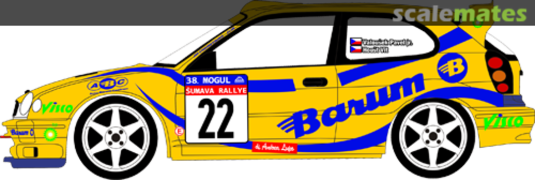 Boxart Toyota Corolla WRC (K-AM 5030) "Barum" 24077 MF-Zone