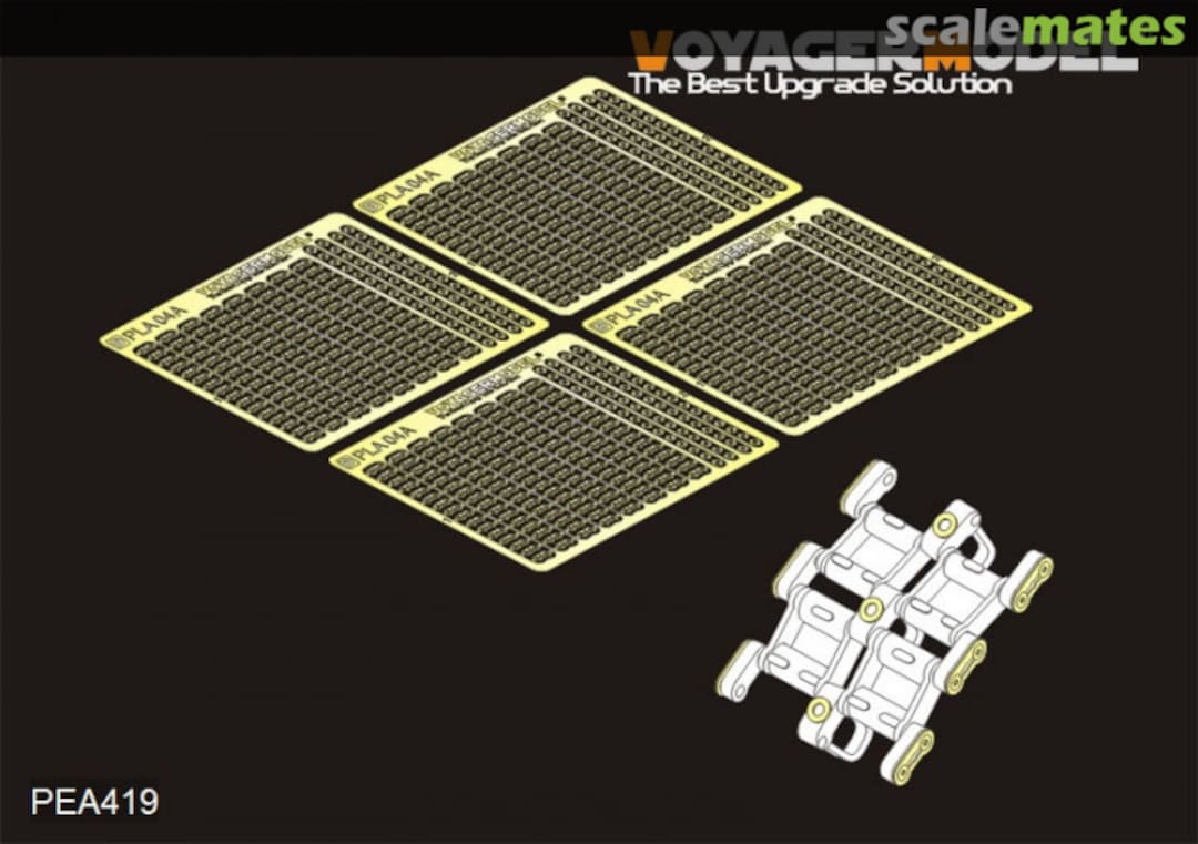 Boxart Chinese PLA ZTD-05 AAAV Track Pins PEA419 Voyager Model