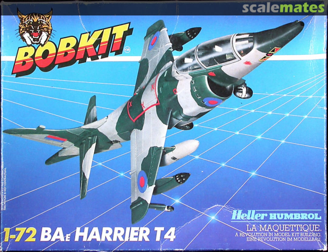 Boxart BAe Harrier T.4 3012 Heller Humbrol