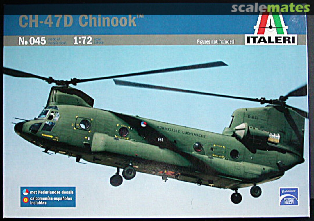 Boxart CH-47D Chinook 045 Italeri