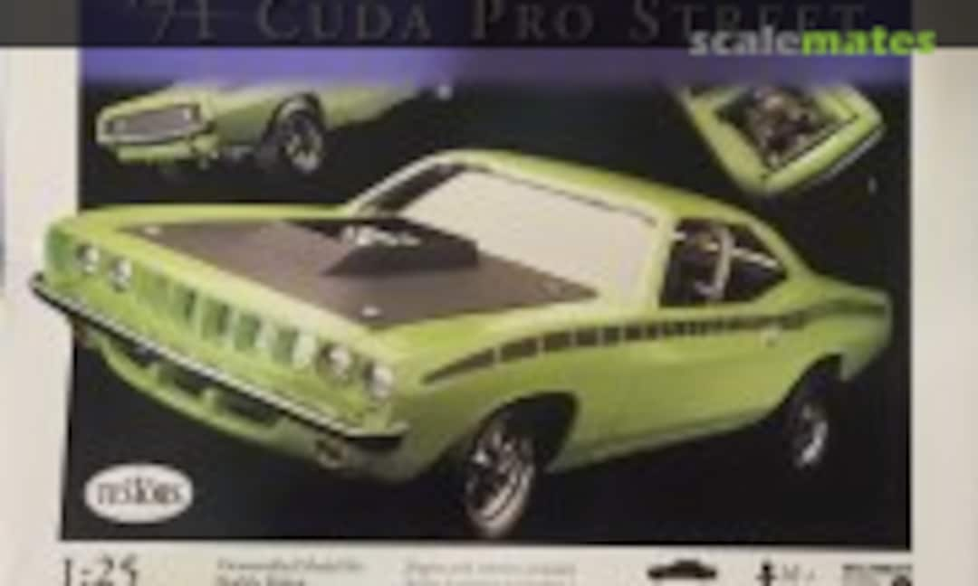 1:25 '71 Cuda Pro Street (Testors 5312)