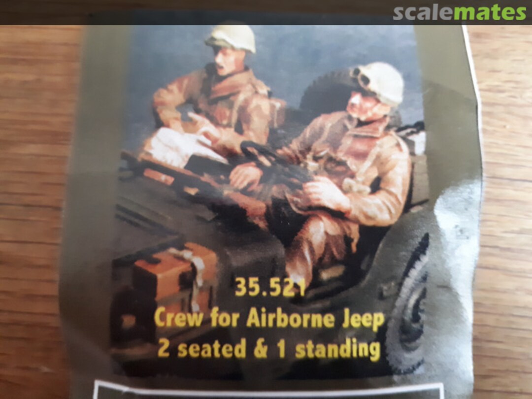 Boxart Para Jeep Crew (2 Figures) 35.521 Resicast