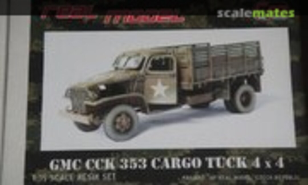 1:35 GMC CCK 353 4X4 cargo truck (Real Model RM35114)