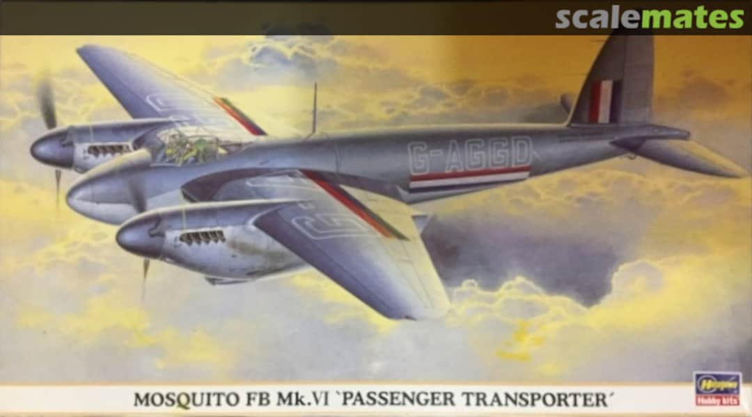 Boxart Mosquito FB Mk.VI 'Passenger Transporter' 00269 Hasegawa