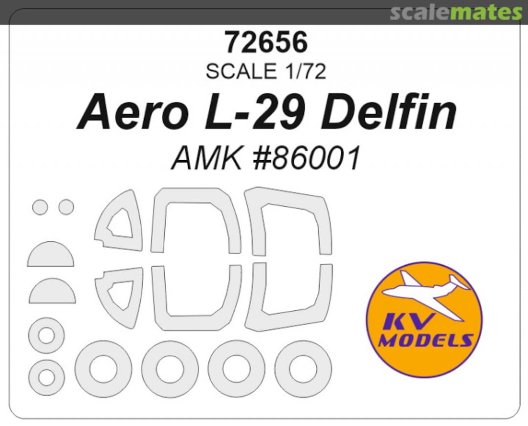 Boxart Aero L-29 Delfin 72656 KV Models