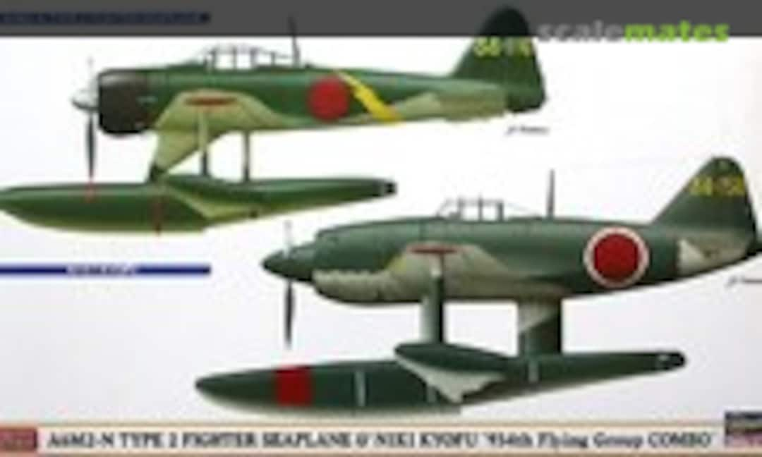 1:72 A6M2-N Type 2 Fighter Seaplane &amp; N1K1 Kyofu '934th Flying Group Combo' (Hasegawa 02136)