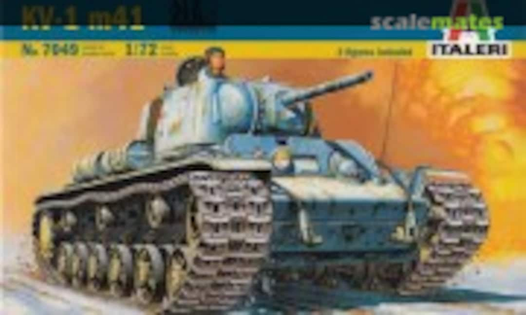 1:72 KV-1 model 1941 (Italeri 7049)