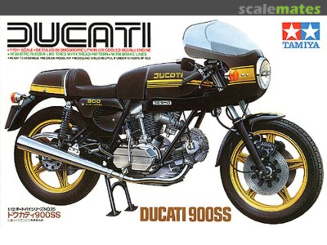 Boxart Ducati 900SS 14025 Tamiya