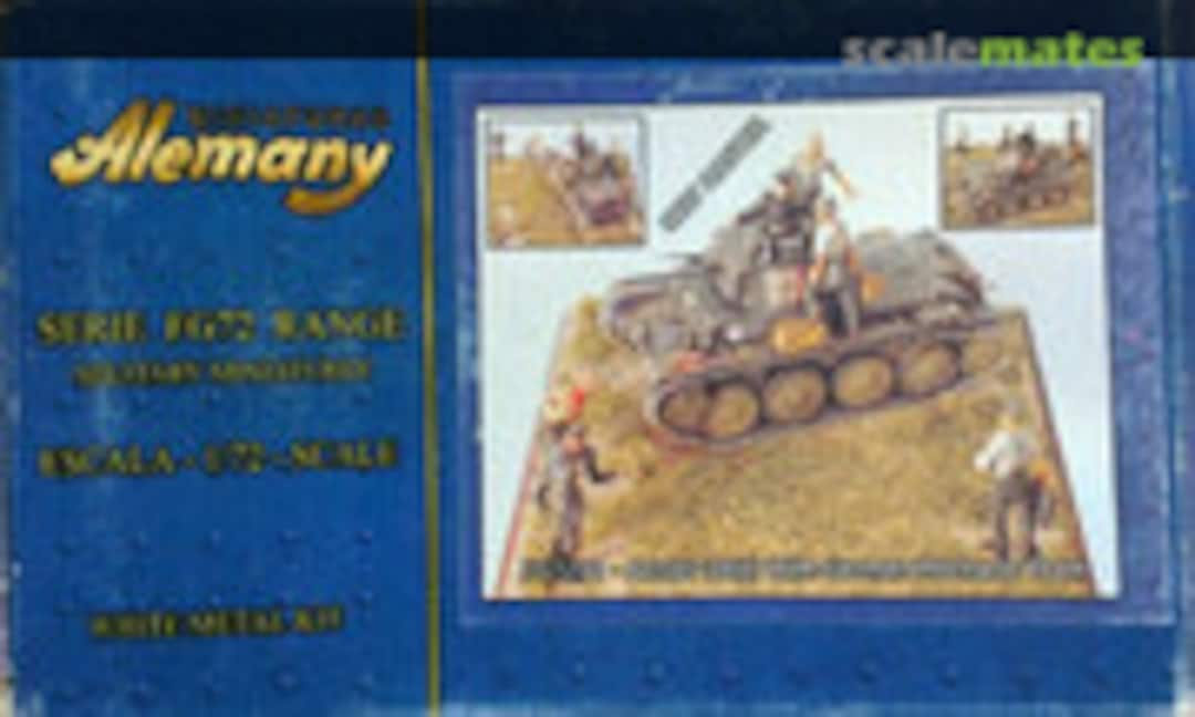 1:72 Panzer 38(t) with German Mechanics Team (Alemany Miniaturas FG7212)