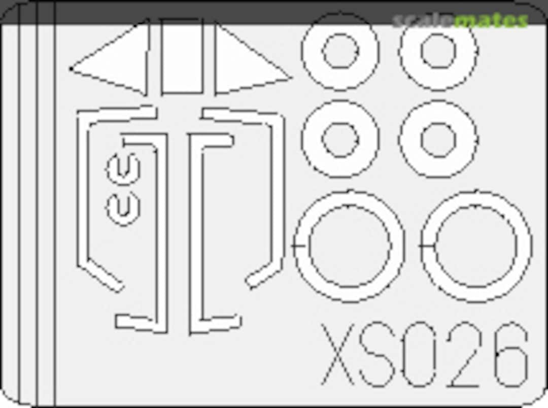 Boxart Fw-190 Blown canopy XS026 Eduard