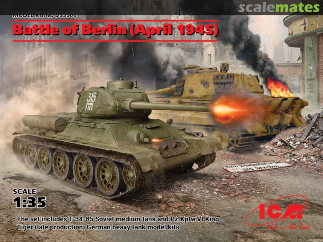 Boxart Battle of Berlin (April 1945) DS3506 ICM