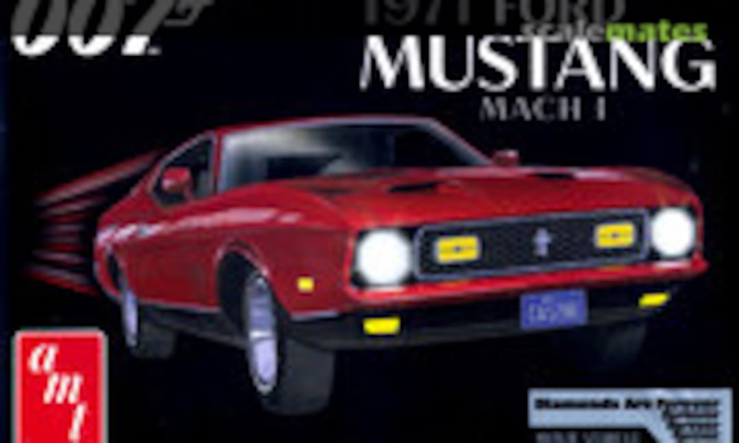 1:25 1971 Ford Mustang Mach 1 (AMT 1187M)