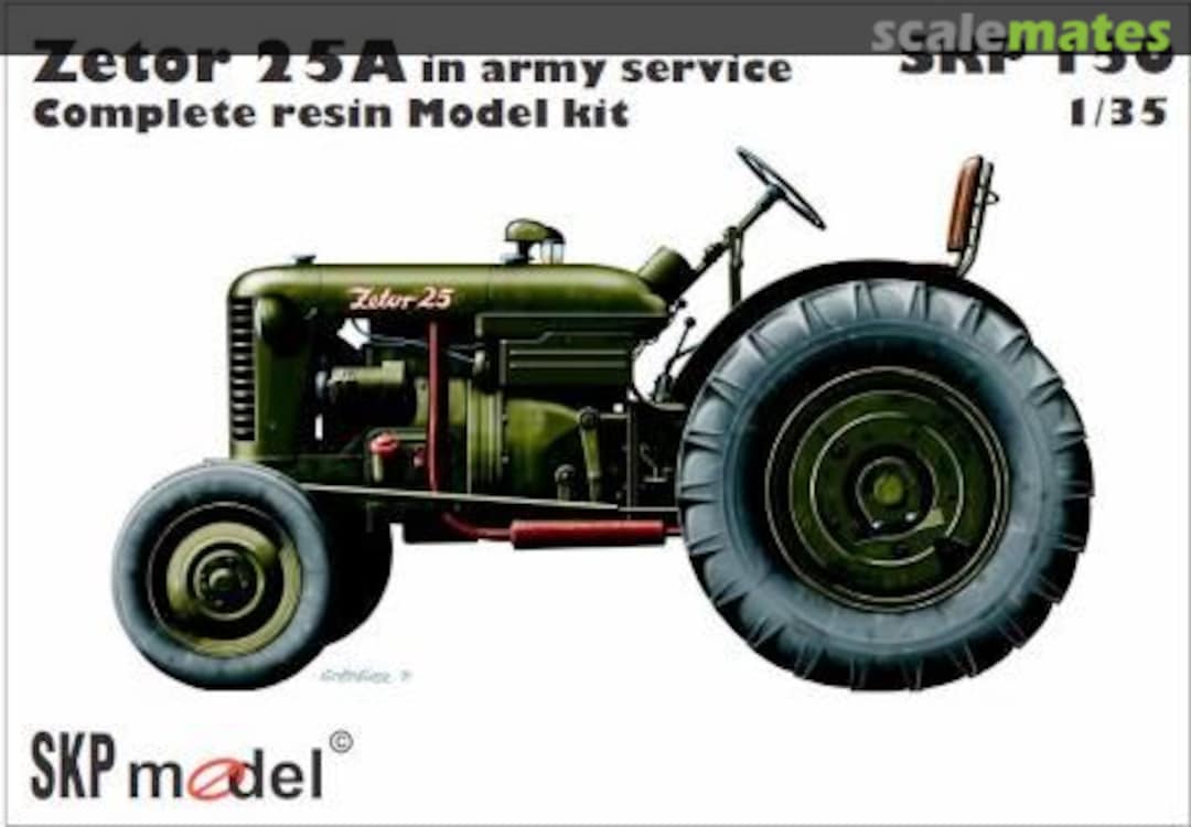 Boxart Zetor 25A SKP 150 SKP model