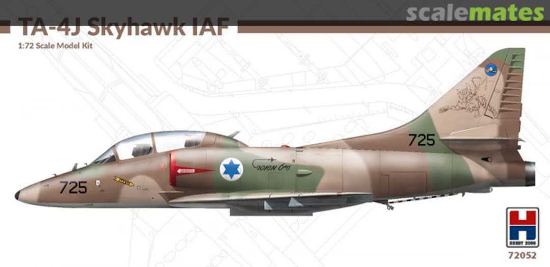 Boxart TA-4J Skyhawk IAF 72052 Hobby 2000