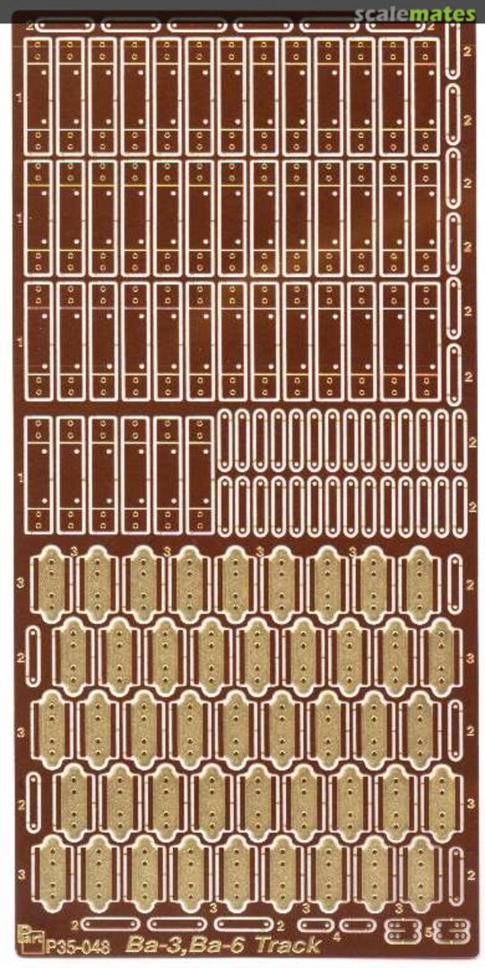 Boxart Ba-3, Ba-6 track P35-048 Part