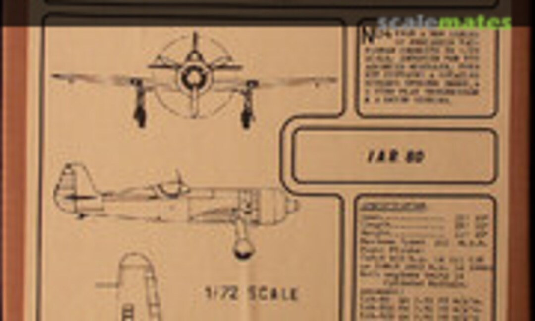 1:72 IAR 80 (Formaplane 4)