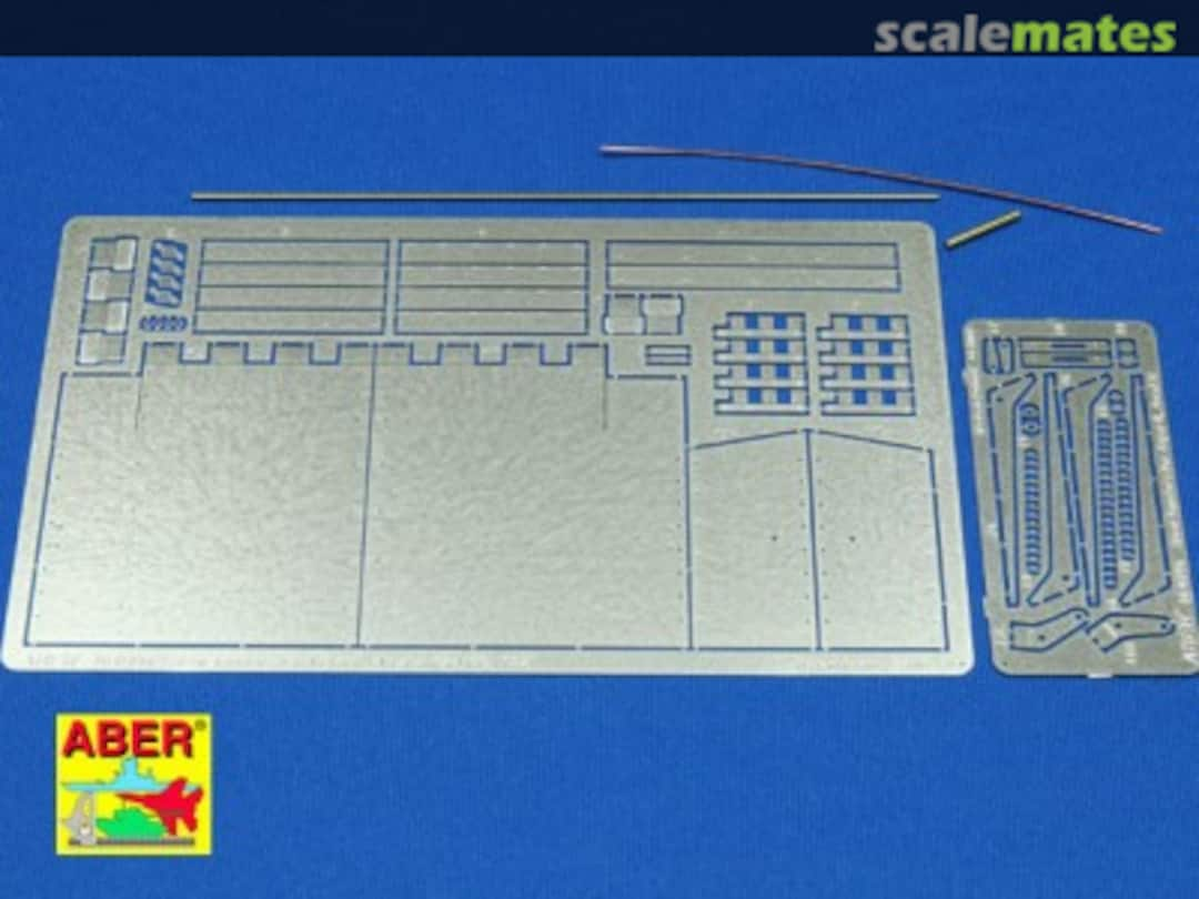 Contents Tiger II Vol.6 Rear Fenders (Tamiya/Trumpeter) 16039 Aber