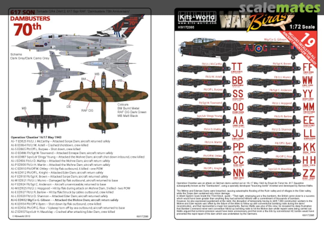 Boxart 617 Sqn Dambusters 70th Anniversary KW172095 Kits-World