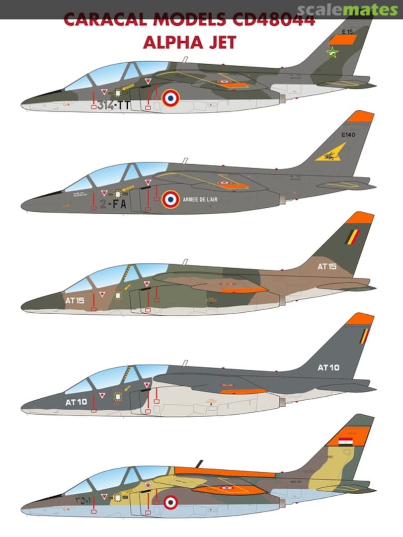 Boxart Alpha Jet CD48044 Caracal Models