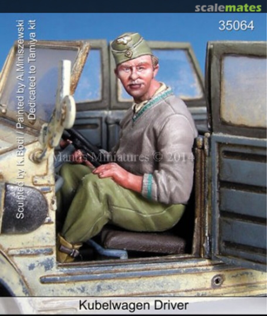 Boxart Kübelwagen driver 35064 Mantis Miniatures