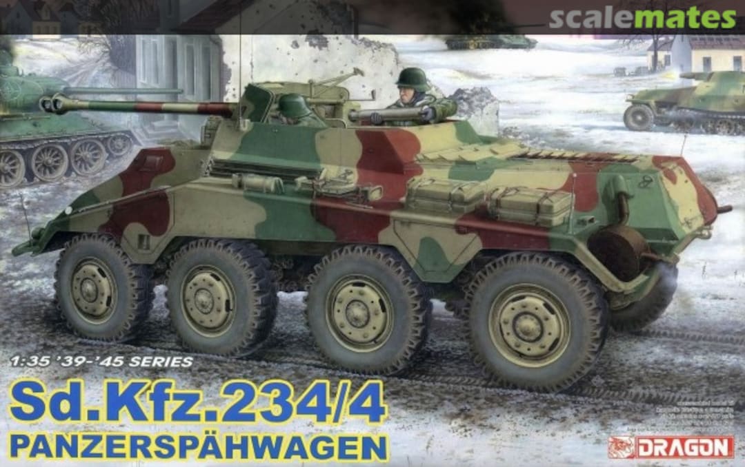 Boxart Sd.Kfz. 234/4 Panzerspähwagen 6221 Dragon