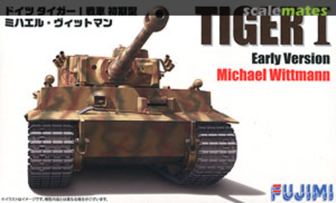 Boxart Tiger I Early Version Michael Wittmann 722696 Fujimi