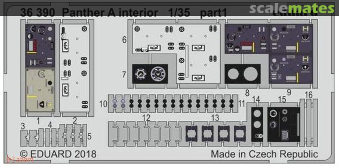 Boxart Panther A interior 36390 Eduard