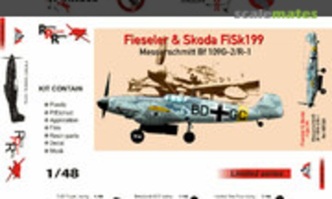 1:48 Fieseler &amp; Skoda FiSk199 (AMG 48710)