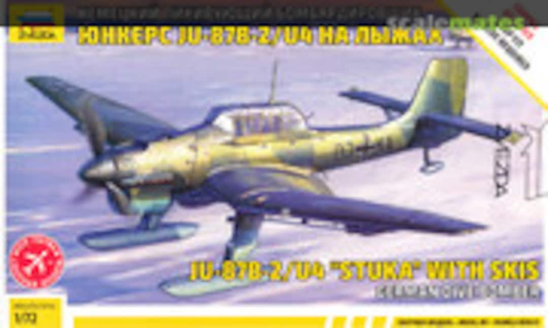 1:72 Ju-87B-2/U4 Stuka with Skis (Zvezda 7323)