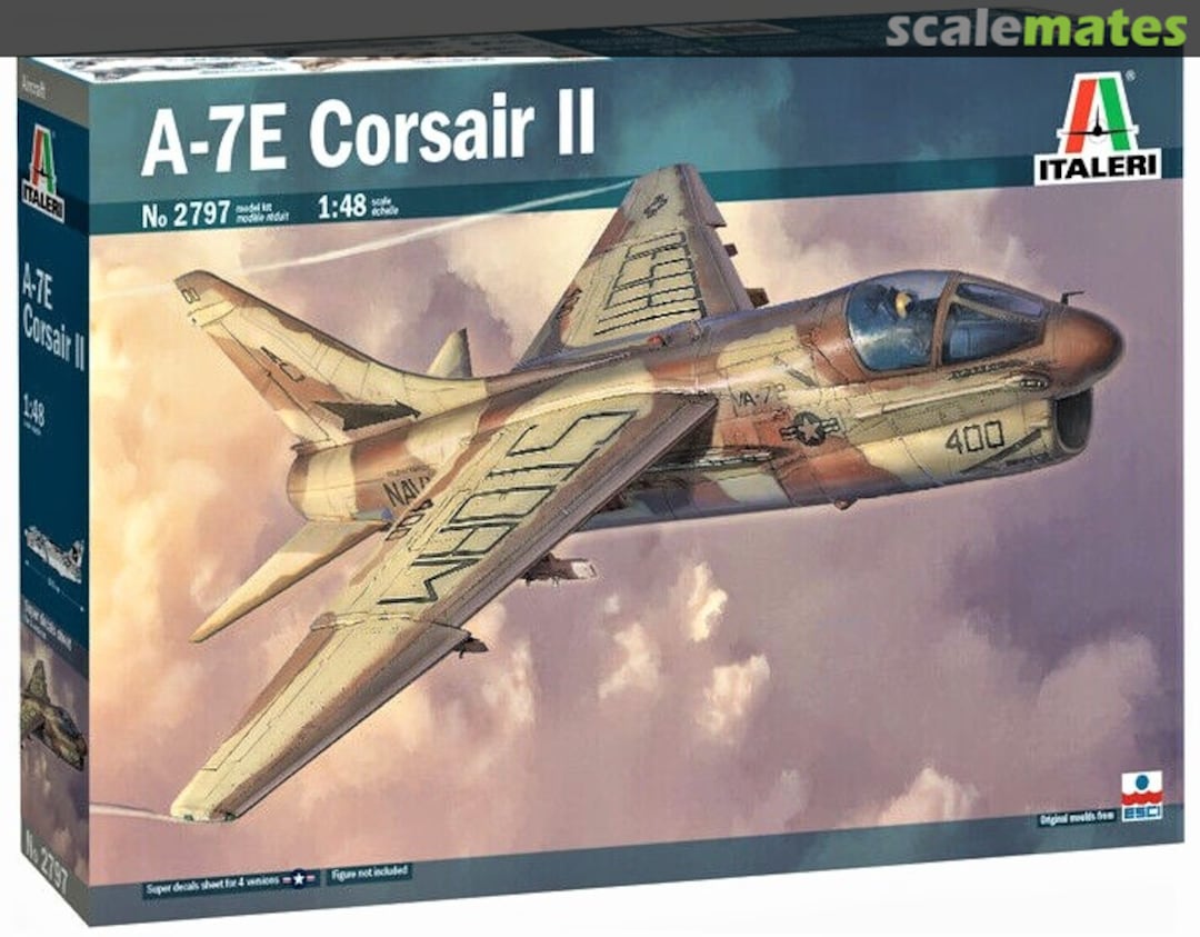 Boxart A-7E Corsair II 2797 Italeri