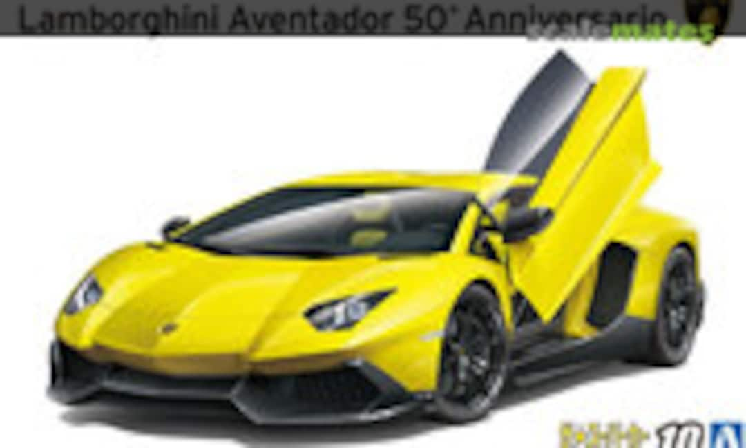 1:24 Lamborghini Aventador 50° Anniversario (Aoshima 059821)