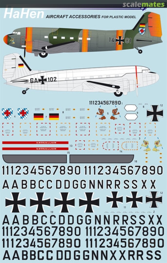 Boxart C-47 LTG 61 / BMVg 48043 HaHen