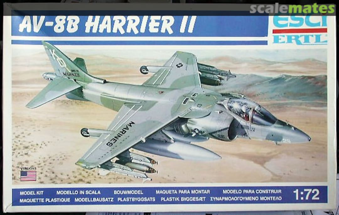 Boxart AV-8B Harrier II 9060 ESCI/ERTL