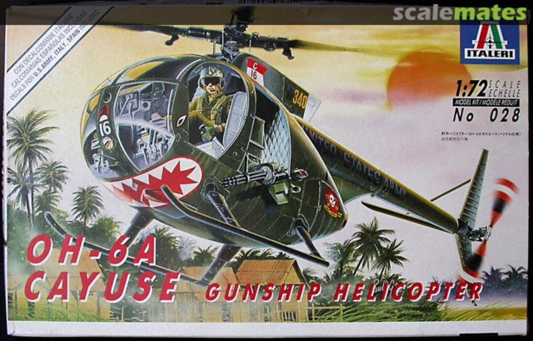 Boxart OH-6A Cayuse 028 Italeri