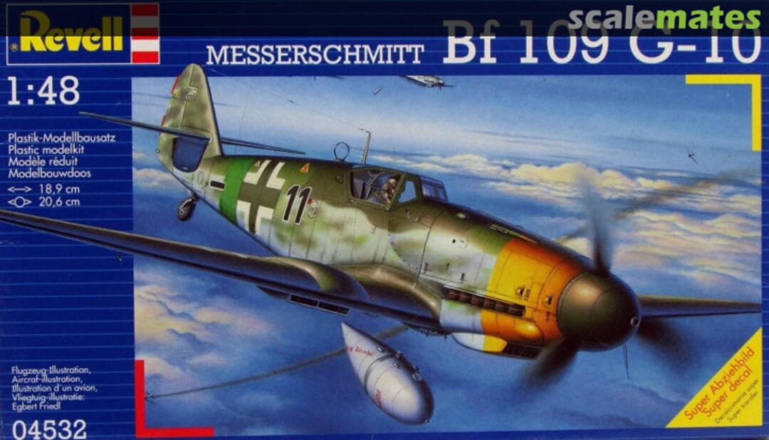 Boxart Bf 109 G-10 04532 Revell