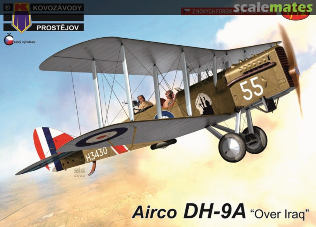 Boxart Airco DH-9A KPM0315 Kovozávody Prostějov